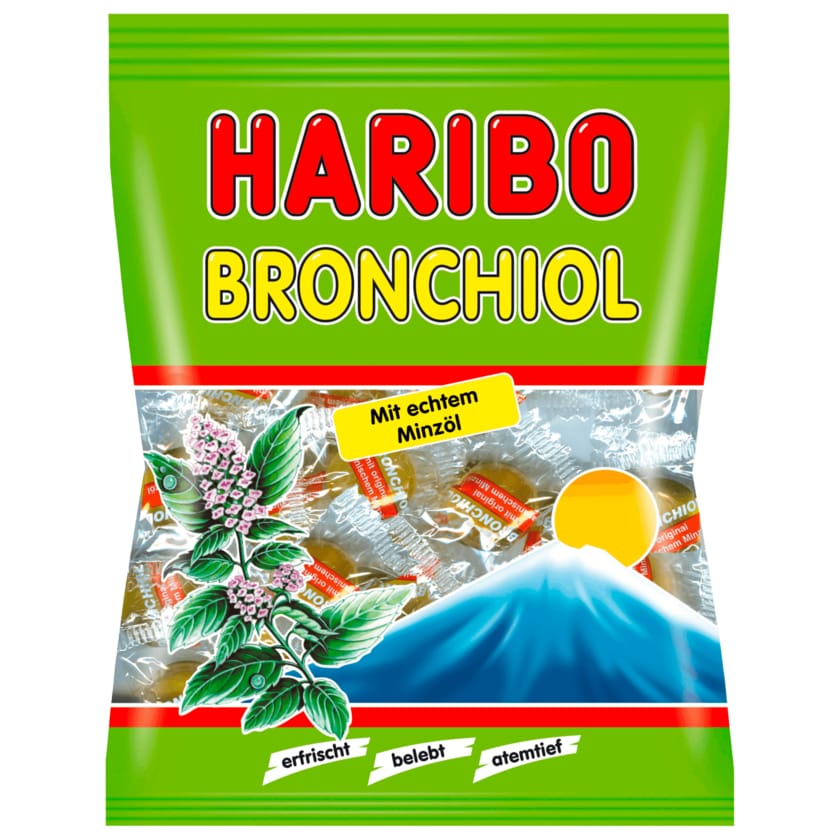 Haribo Gummibonbons Bronchiol Grün 100g